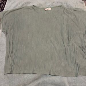 Pale green, blouse, size small